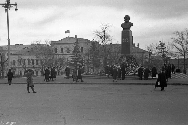 Площадь советская старые фото Пенза, 1960 (новая редакция) - Радио, авто и фото в одном журнале - LiveJournal