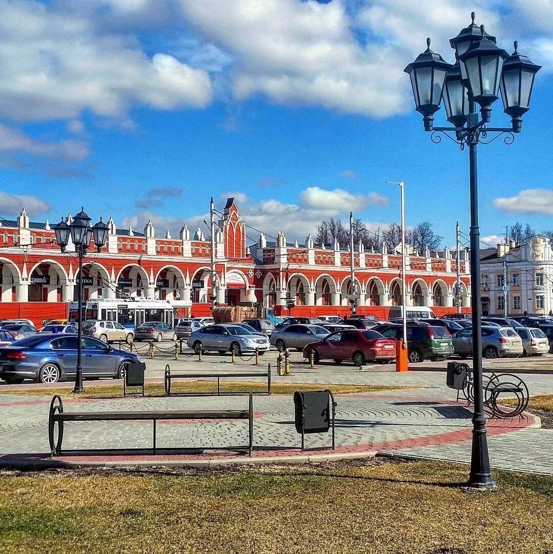 Площадь старый торг калуга фото Парковка на площади Старый Торг и еще 24 калужских улицах станет платной