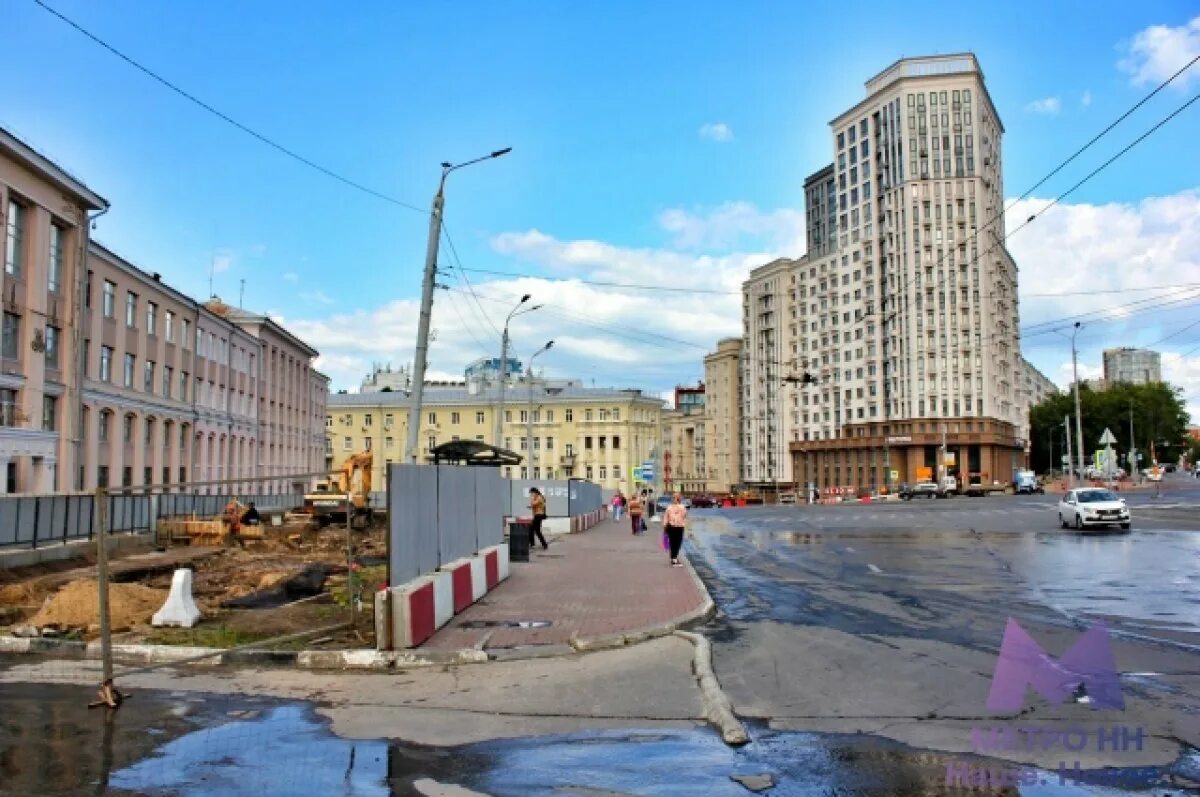 Площадь свободы нижний новгород фото Площадь Свободы в Нижнем Новгороде перекроют до сентября АиФ Нижний Новгород