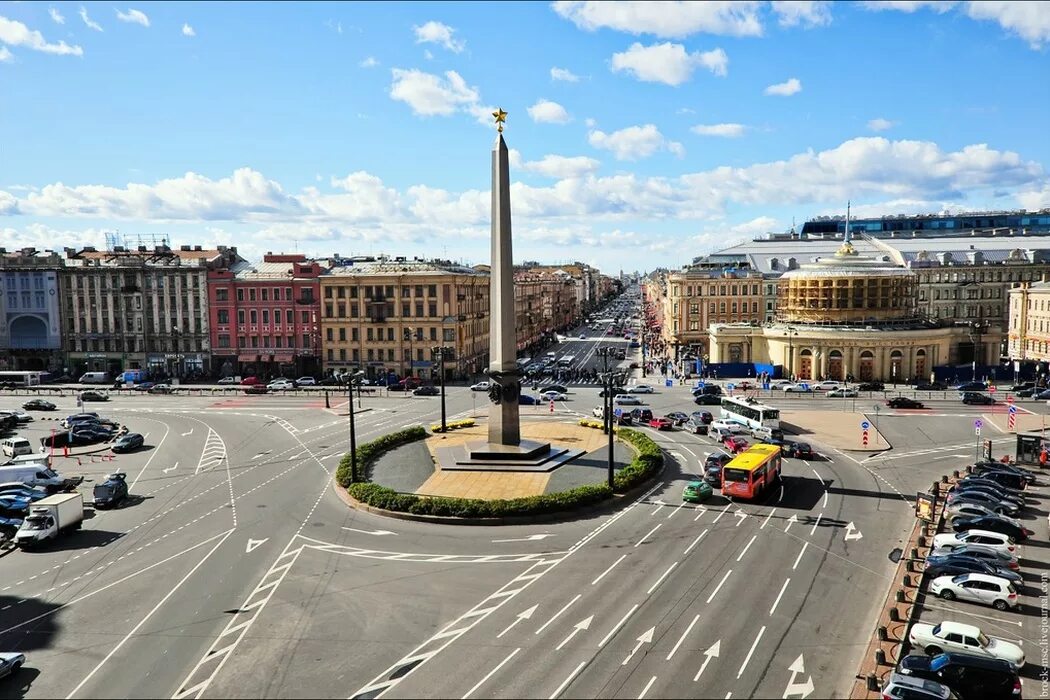 Площадь свободы санкт петербург фото Экскурсия по Невскому проспекту. Самостоятельная, пешеходная. Санкт-Петербург Це