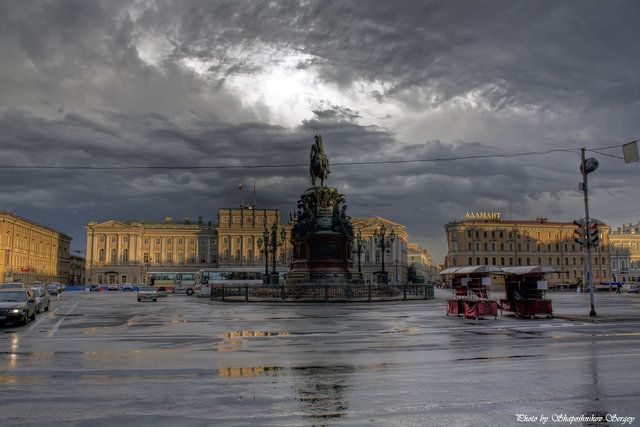 Площадь свободы санкт петербург фото Saint-Petersburg :: HDR St. Isaak`s square Санкт петербург, Фотографии, Галерея