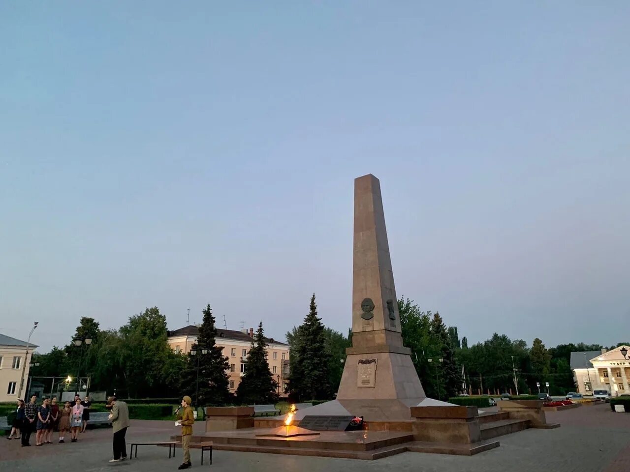 Площадь свободы тольятти фото В Тольятти почтили память погибших в Великой Отечественной войне TLT.ru - Новост