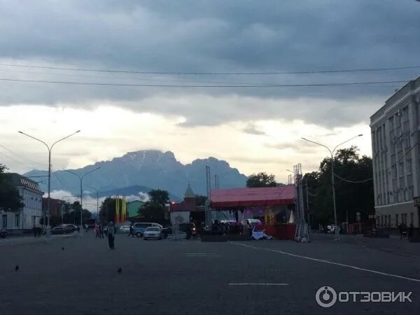 Площадь свободы владикавказ фото Отзыв о Город Владикавказ (Россия, Северная Осетия) Старый город, но пейзажи ВОЛ