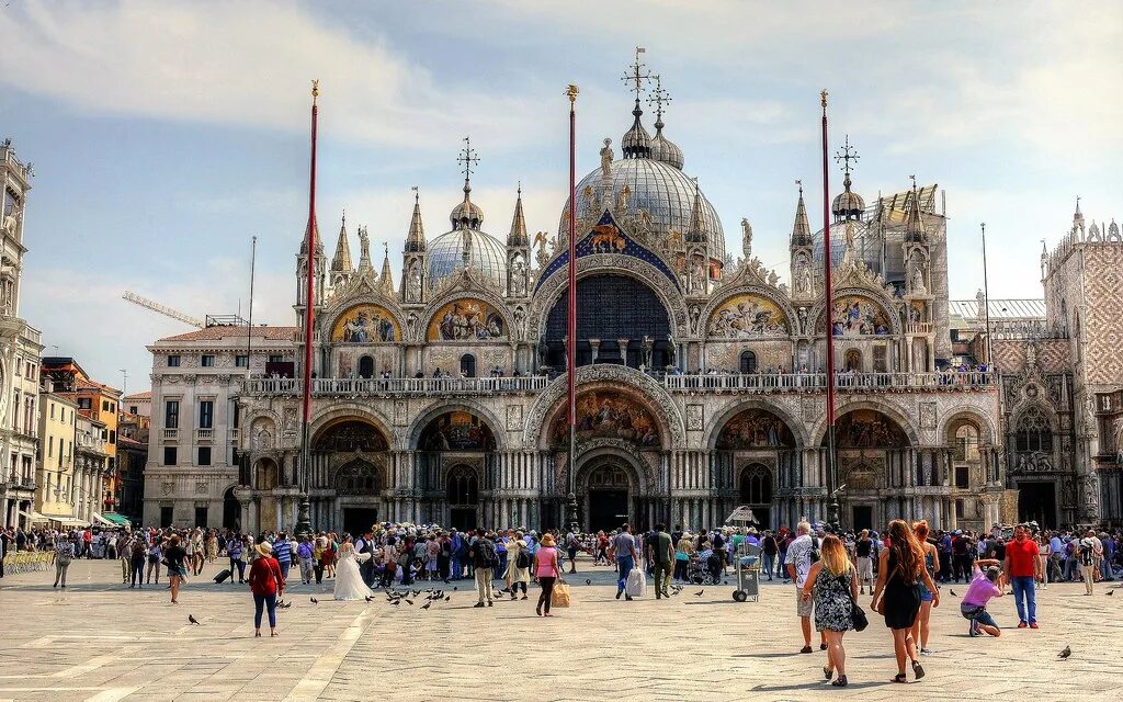 Площадь святого марка фото St Mark's Basilica What a fantastic building Christopher Columbus Flickr