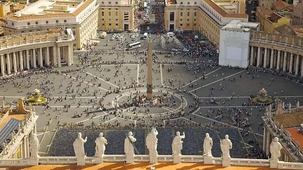 Площадь святого петра в риме фото Bezoek Rome: de 'must' van Europa Reisgidsen, Stad, Wolkenkrabbers