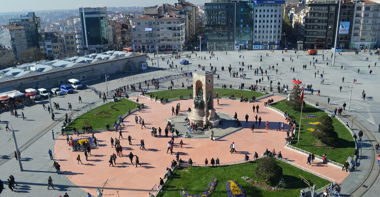 Площадь таксим фото Площадь Таксим в городе Стамбул