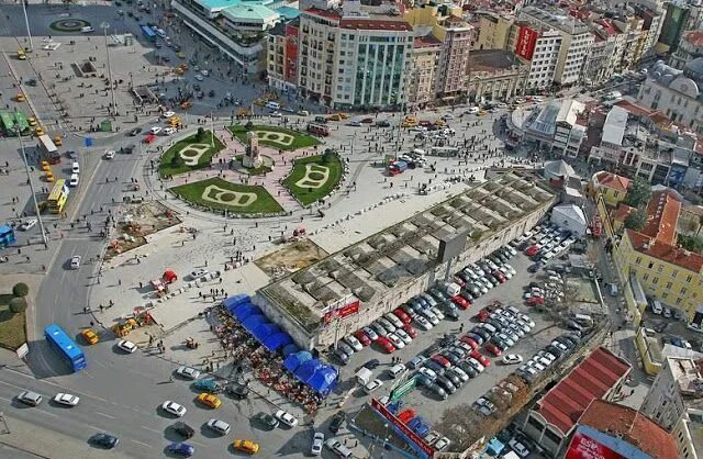 Площадь таксим фото Hopefully a Bygone Taksim Square