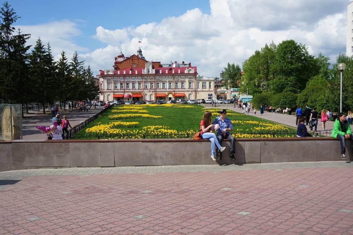 Площадь томск фото Томск отметит День города-2022 большой праздничной программой - МК Томск