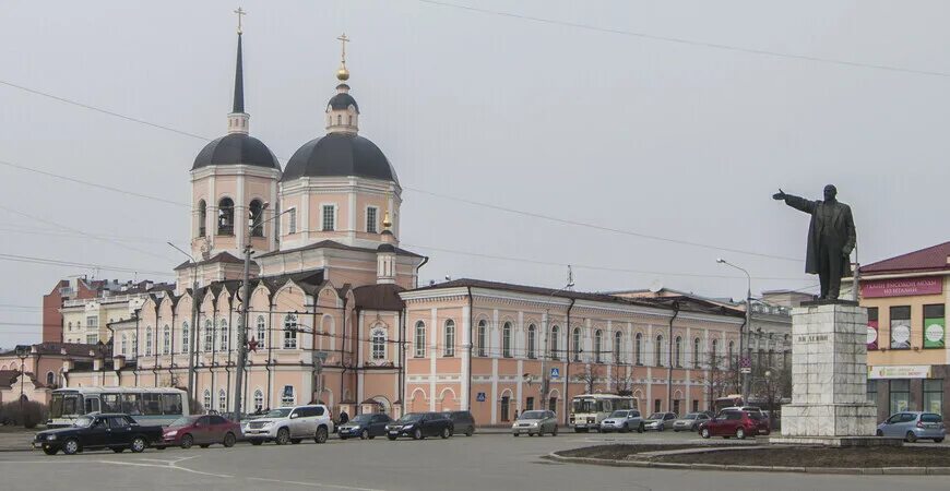 Площадь томск фото Площадь Ленина, Томск - церковь, фото, достопримечательности, карта, остановка, 