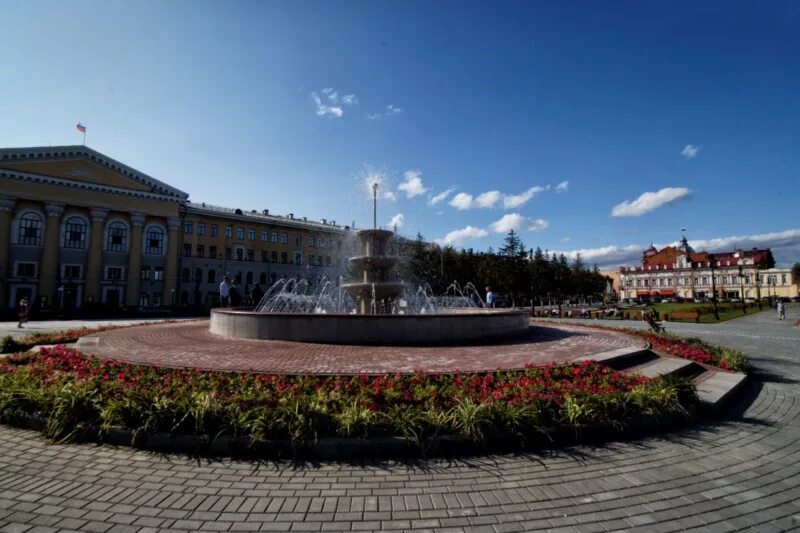 Площадь томск фото Официальный портал муниципального образования 'Город Томск': Томичи отметят день