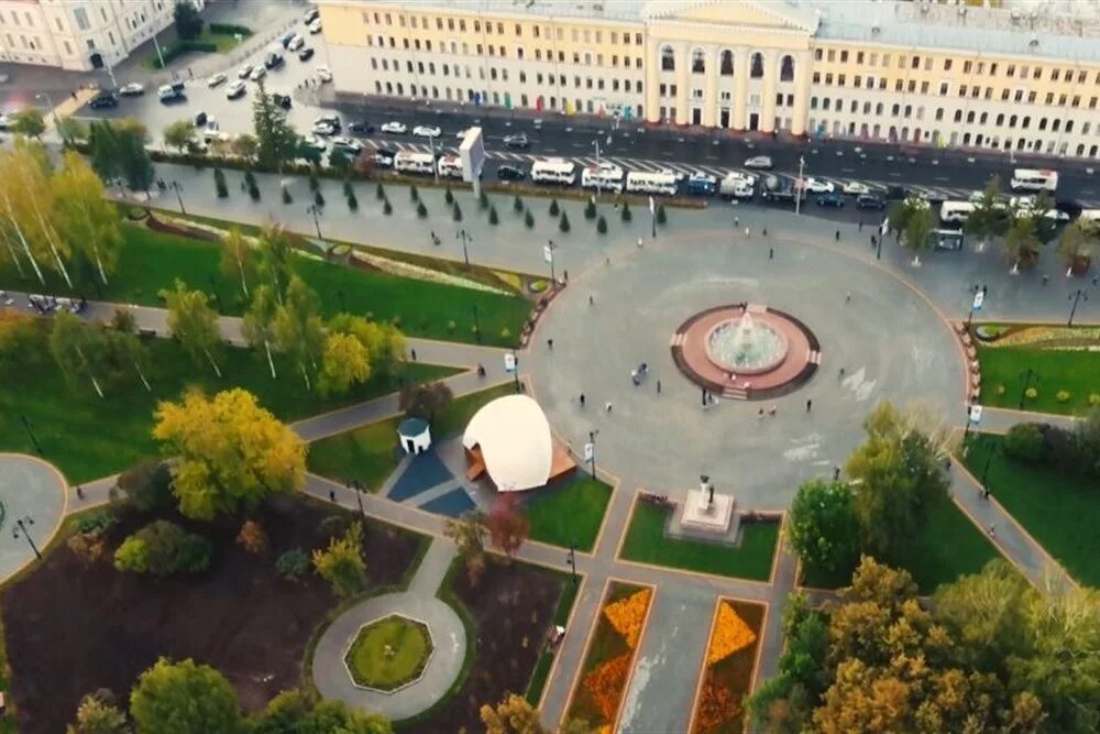 Площадь томск фото Публикации СМИ Комфортная среда в Томской области