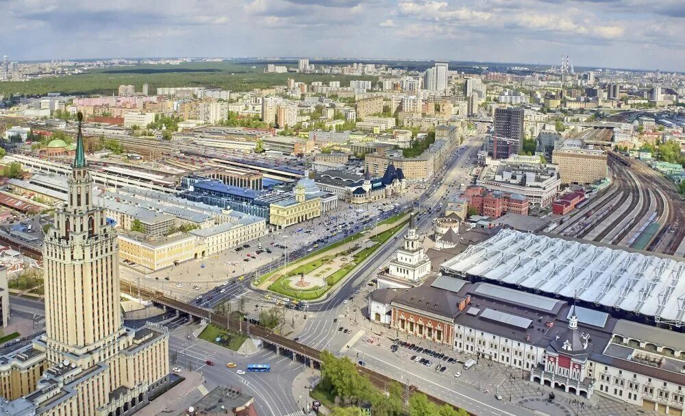 Площадь трех вокзалов в москве фото Уничтожение Москвы. Как убрали историческое название. В движении Дзен