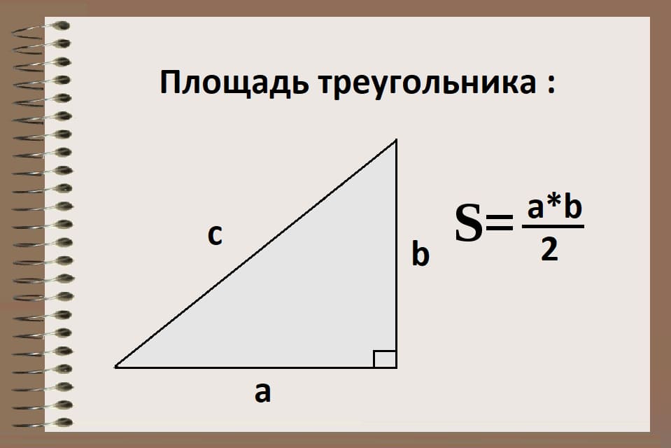 Площадь треугольника фото найти площадь треугольника