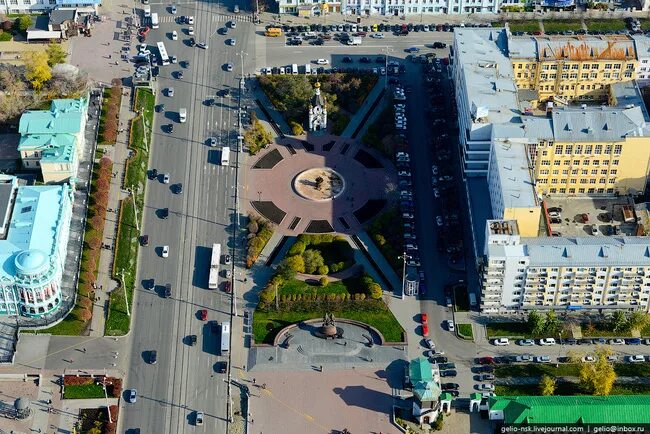 Площадь труда екатеринбург фото Екатеринбург с вертолета - фоторепортаж" в блоге "Города и сёла России" - Сделан