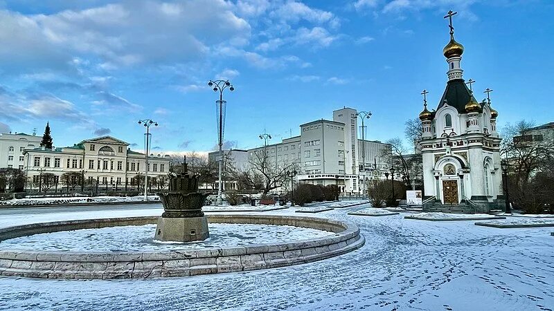 Площадь труда фото Площадь Труда (Екатеринбург) - Википедия
