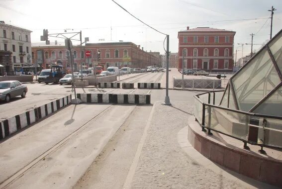 Площадь труда санкт петербург фото Площадь Труда закрывают на реконструкцию - Новости строительства дорог в Санкт-П