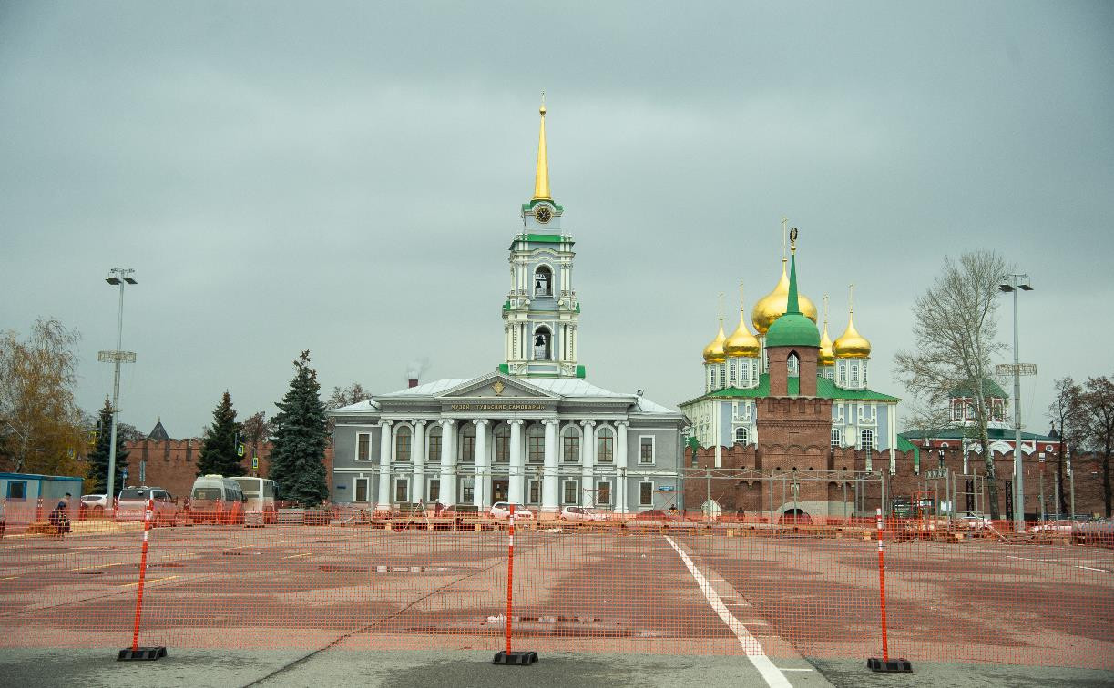 Площадь тулы фото Парковку на площади Ленина закрыли на 5 месяцев - Новости Тулы и области - MySlo