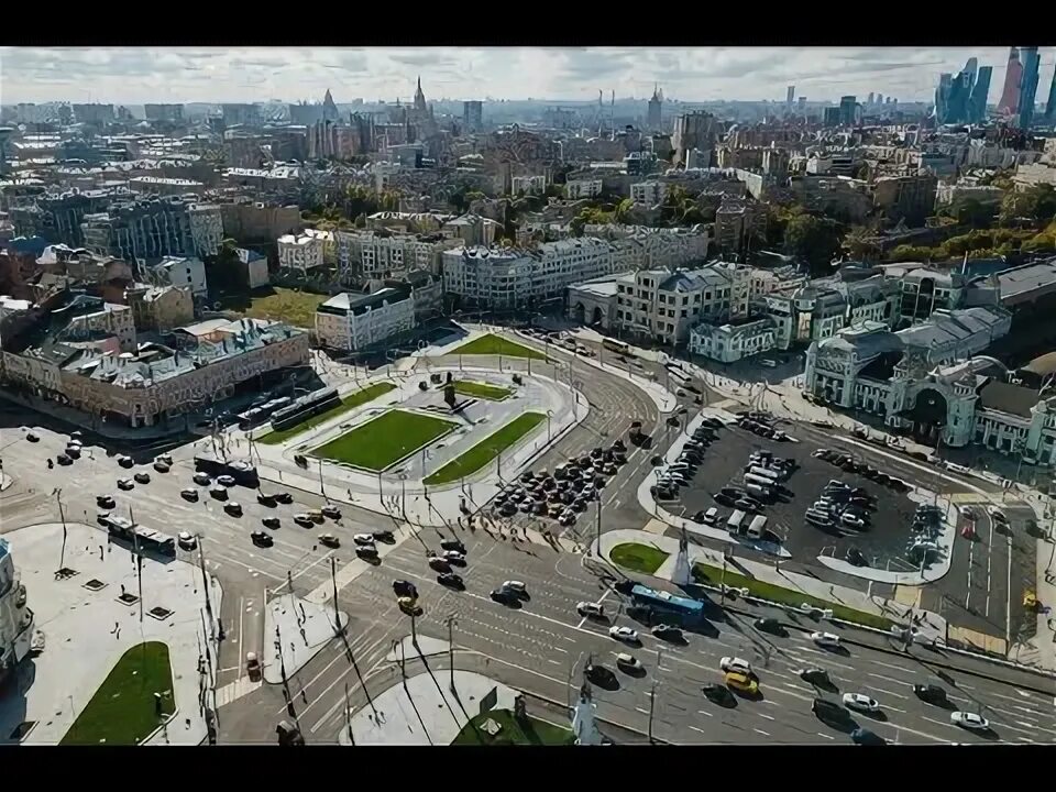 Площадь тверской заставы фото Очень крутая площадь перед Белорусским вокзалом - YouTube