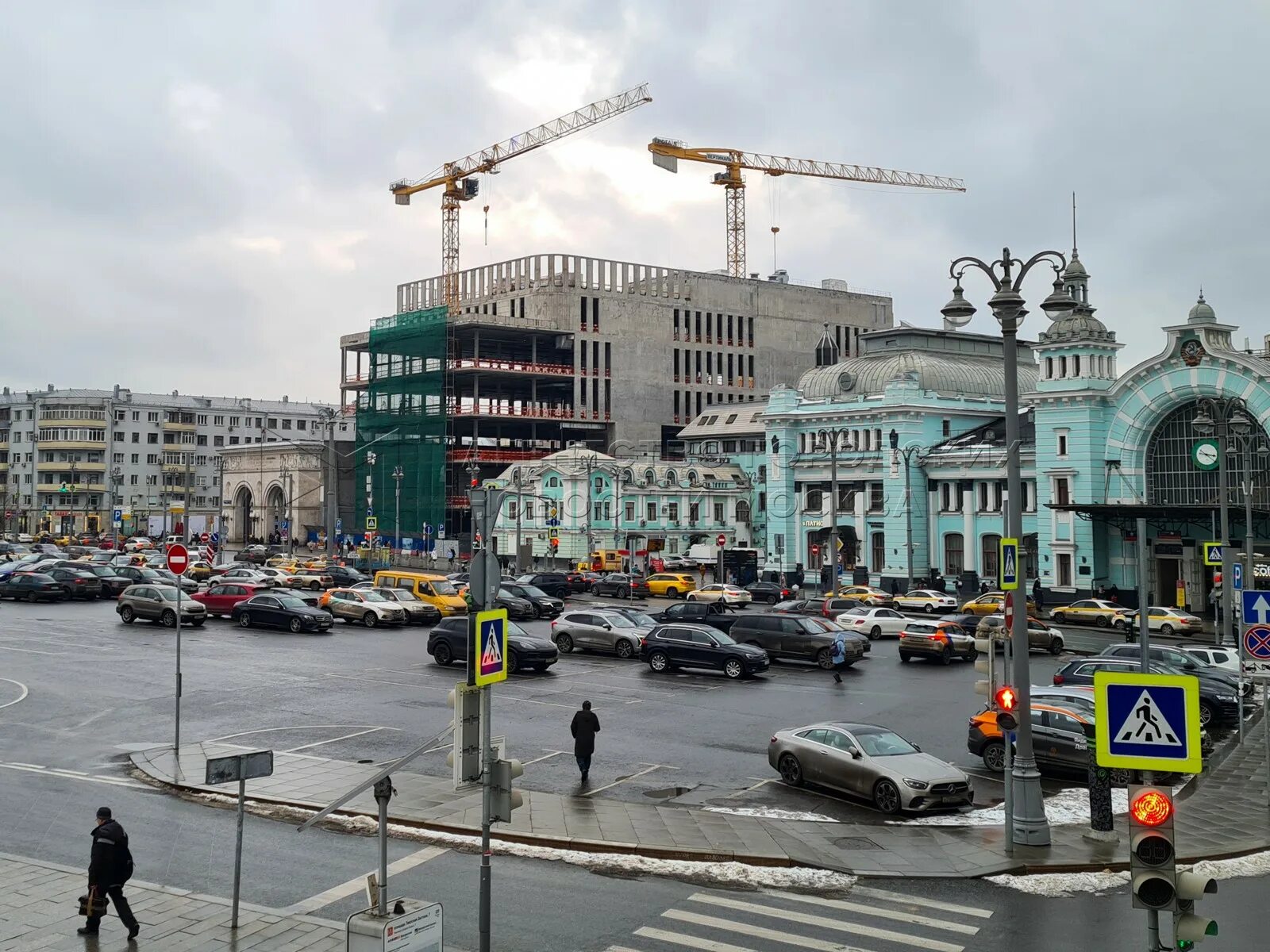 Площадь тверской заставы фото Агентство городских новостей "Москва" - Фотобанк
