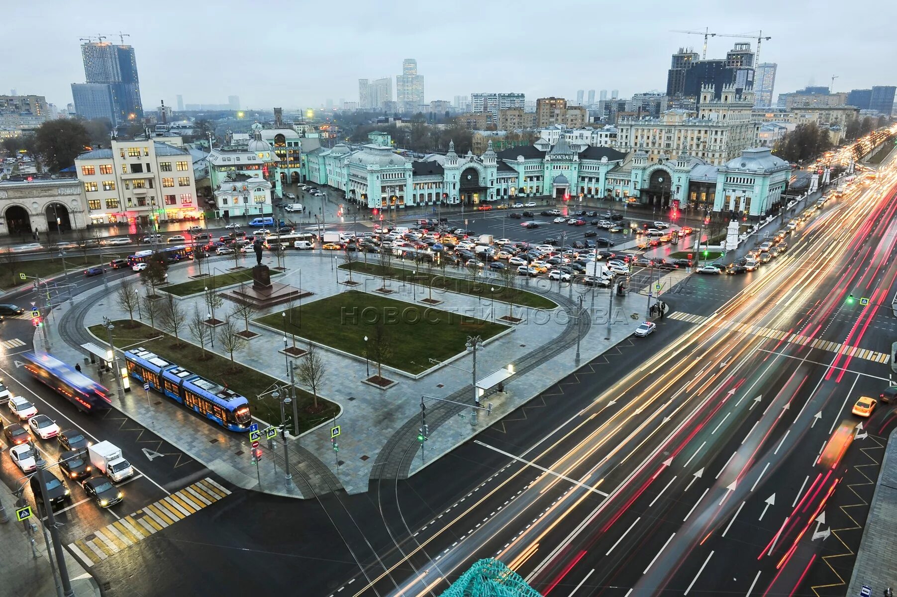 Площадь тверской заставы фото Агентство городских новостей "Москва" - Фотобанк
