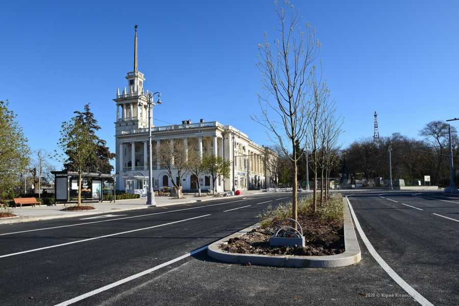 Площадь ушакова фото Короны, клумба и фонтан: как идёт реконструкция в центре Севастополя ForPost. Лу