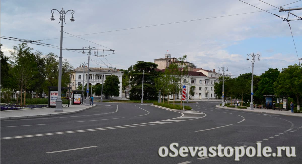 Площадь ушакова фото Площадь Ушакова в Севастополе - история, фото и расположение