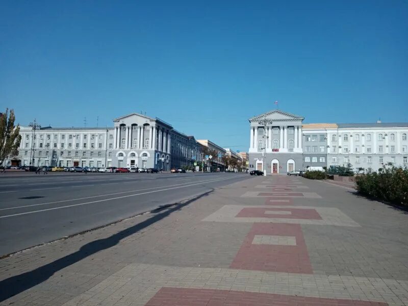 Площадь в курске фото В Курске утвердили перечень мест массового пребывания людей " 46ТВ Курское Интер