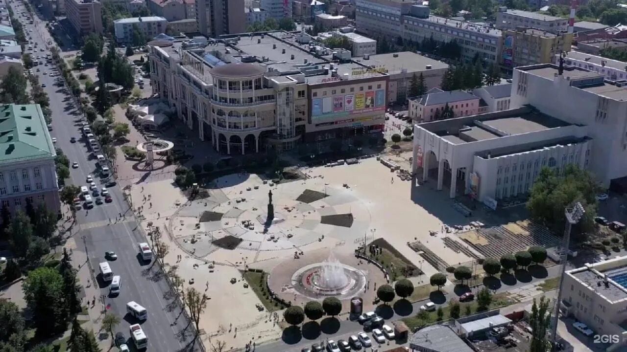 Площадь в курске фото Курск, Театральная площадь - 2ГИС