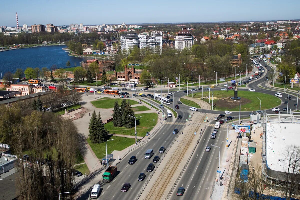 Площадь василевского калининград фото В Калининградской области в июне выросла инфляция - РБК