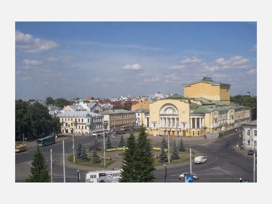 Площадь волкова ярославль фото Ярославль / Фотография 26 / Ярославль, Россия - ФотоТерра