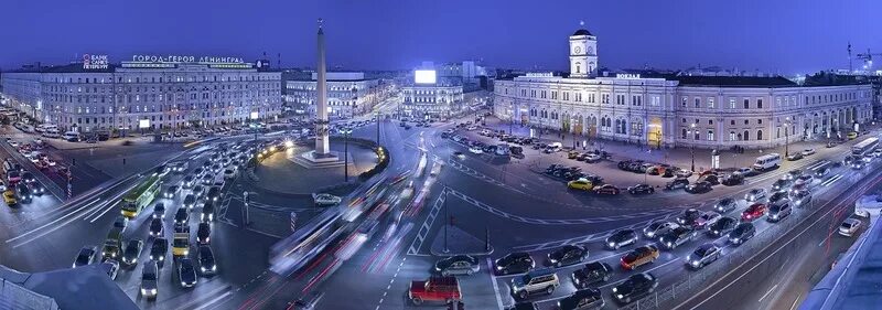 Площадь восстания спб фото Площадь Восстания, Московский вокзал, Лиговский проспект IZI Travel