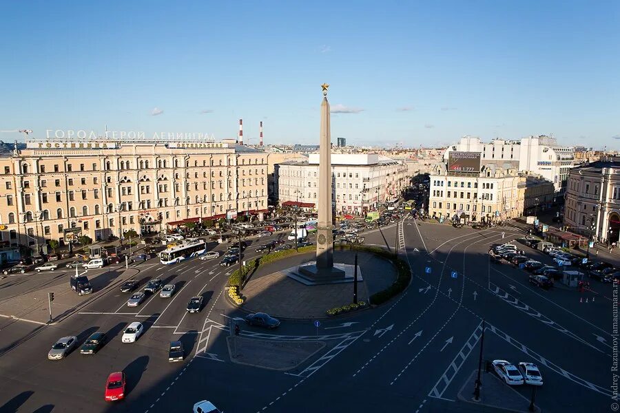 Площадь восстания спб фото Площадь Восстания сверху