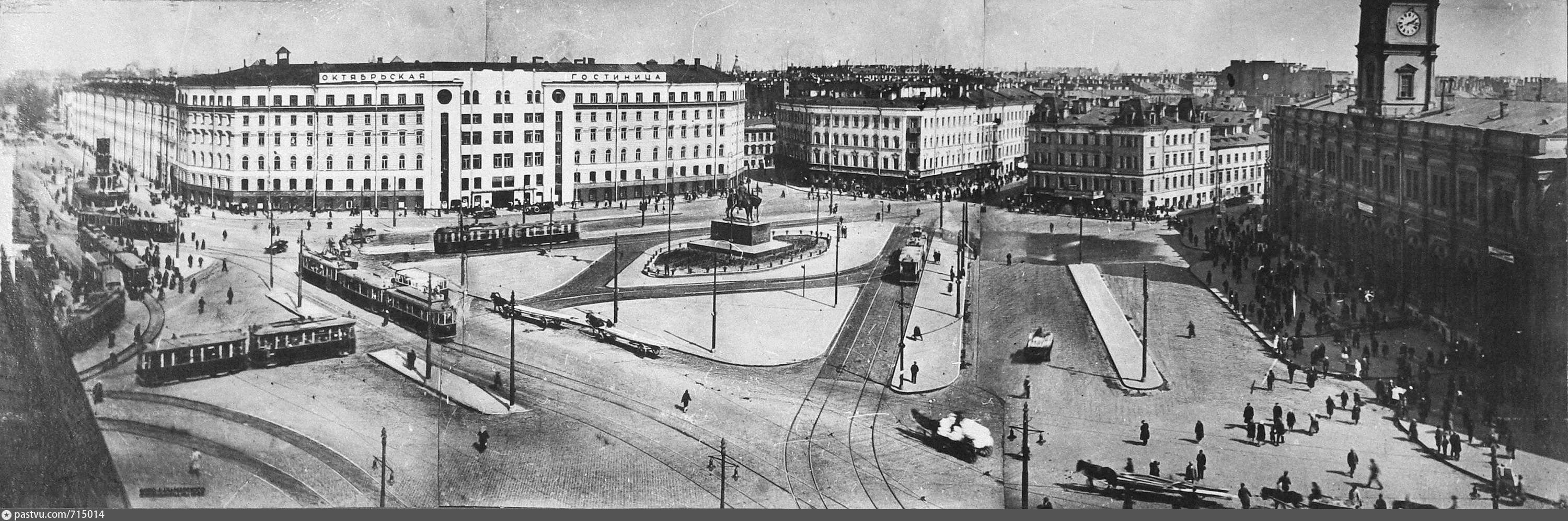 Площадь восстания старые фото Площадь Восстания - Retro photos