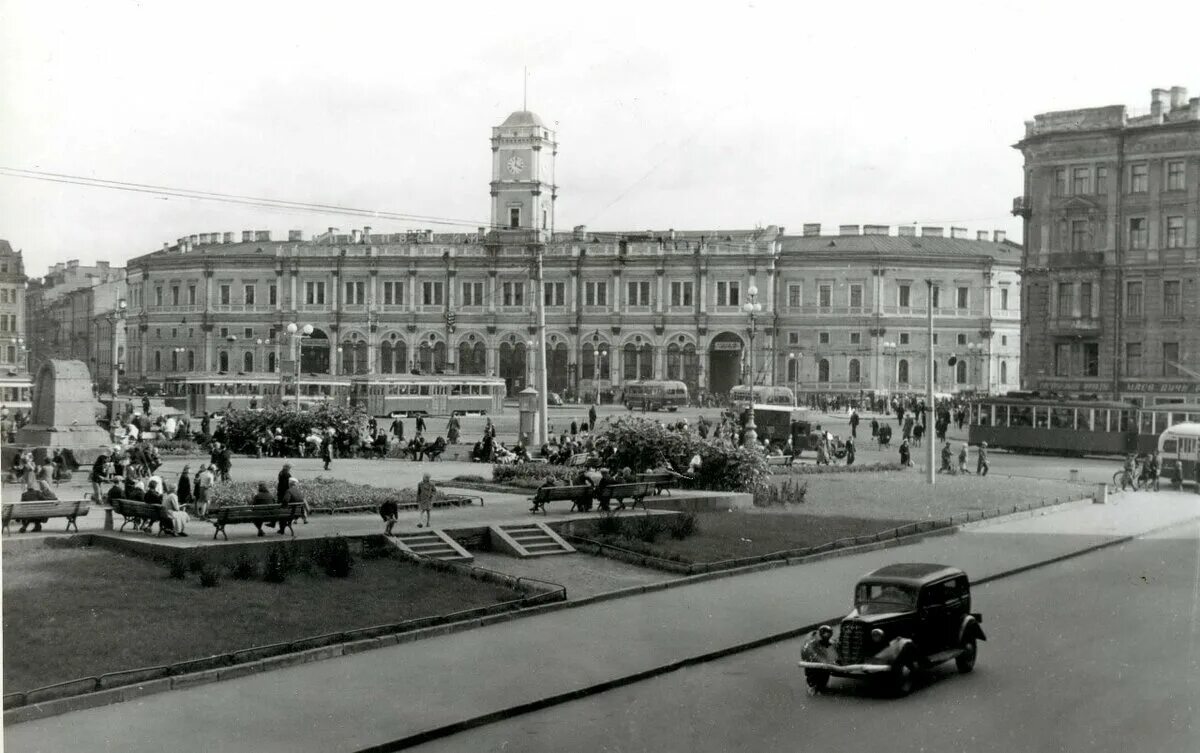 Площадь восстания старые фото Каким был Ленинград в 1948 году? (смотрим старые фотографии и вспоминаем те годы