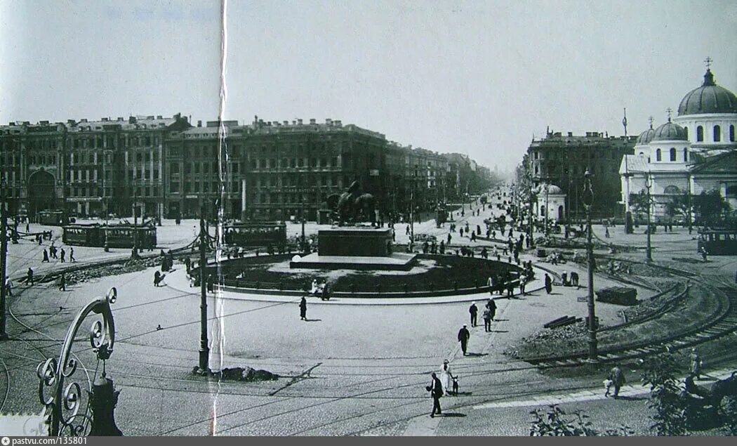Площадь восстания старые фото Площадь Восстания. Капитальный ремонт - Retro photos