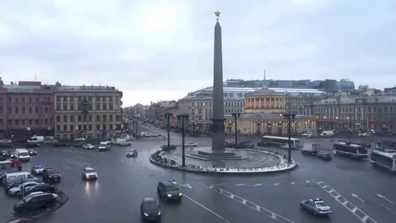 Площадь восстания в питере фото Timelapse iPhone 6 (Санкт-Петербург, площадь Восстания) - YouTube