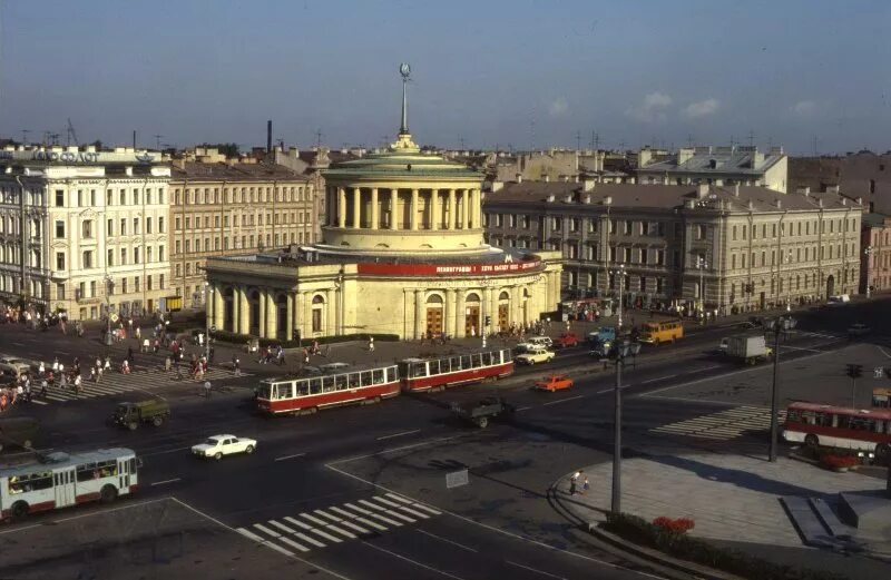 Площадь восстания в санкт петербурге фото St Petersburg - Historic Photos of Tramway Infrastructure - Fotografie - Transpo