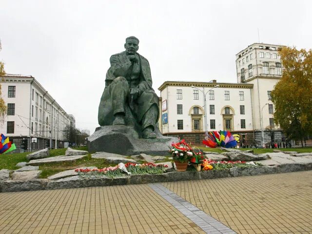 Площадь якуба коласа фото Новости - Минский городской исполнительный комитет