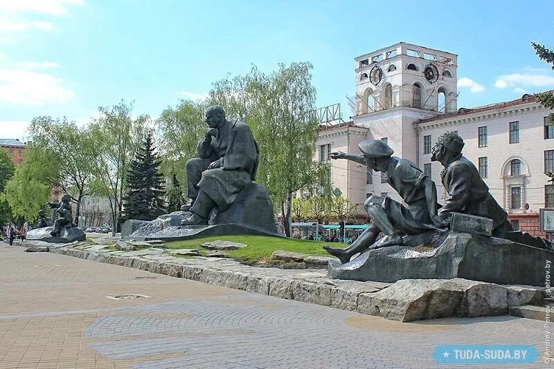 Площадь якуба коласа минск проспект независимости фото Ответы Mail.ru: Шубное 3. А что там за памятник виднеется? Покажите и расскажите