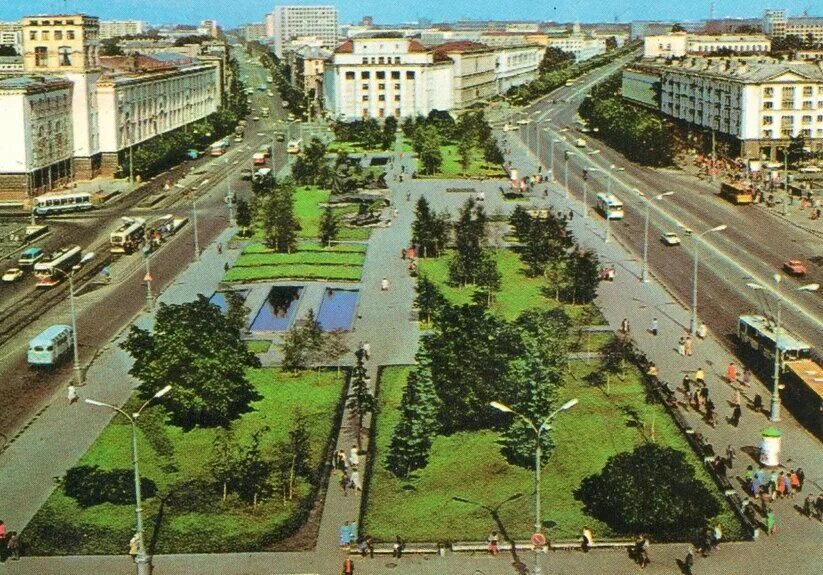 Площадь якуба коласа минск проспект независимости фото Опять в продаже мяса нет. Одна говядина". Минск 1975 год. Воспоминания и размышл