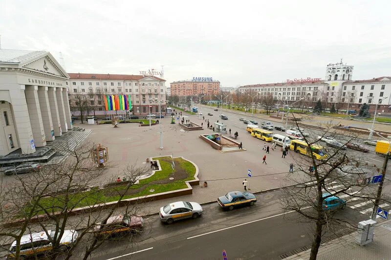 Площадь якуба коласа минск проспект независимости фото Площадь якуба коласа в минске - Фото