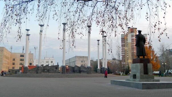 Площадь жукова фото #Достопримечательности_города #Нижний_Новгород Мемориальный комплекс "Победа 194