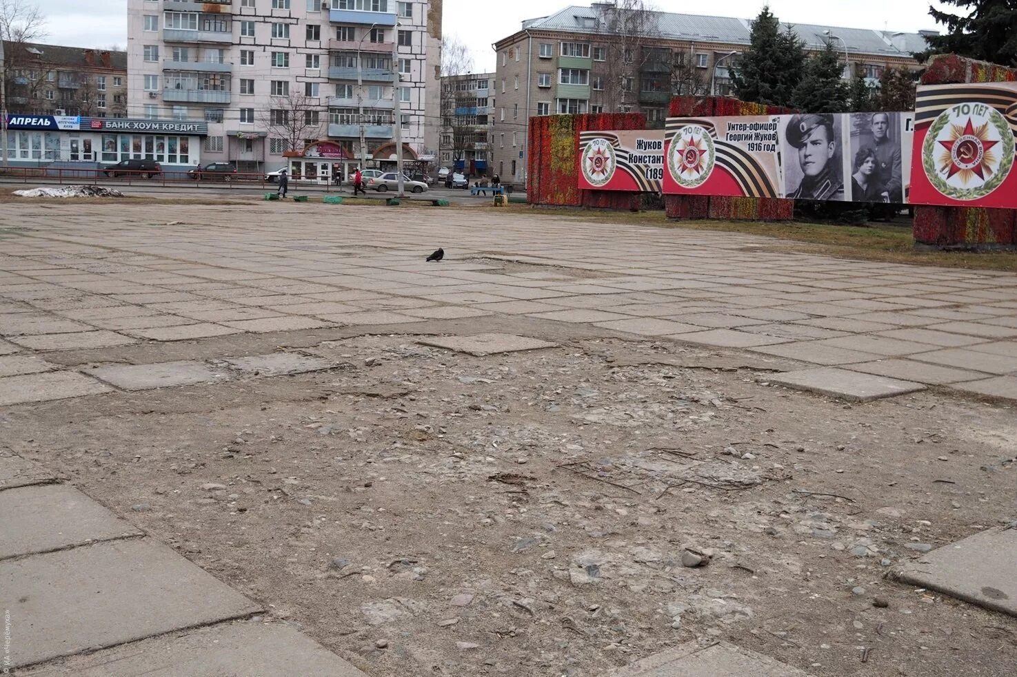 Площадь жукова фото Площадь Жукова: в ожидании реконструкции. Фото Черёмуха