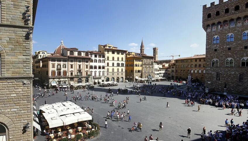 Площади флоренции фото Площадь Синьории (итал. Piazza della Signoria) Флоренция