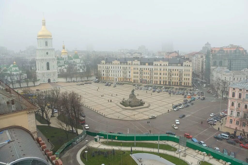 Площади киева фото Как карикатурист из "Нью-Йоркера" Сол Стейнберг съездил в СССР и что из этого вы