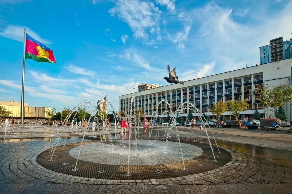 Площади краснодара фото Главная площадь Краснодара - оригинальный трансформер По Кубани и Кавказу Дзен