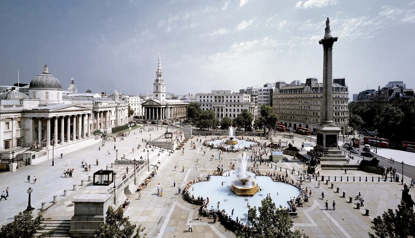 Площади мира фото Trafalgar Square Redevelopment, London - Norman Foster Arquitectura Viva