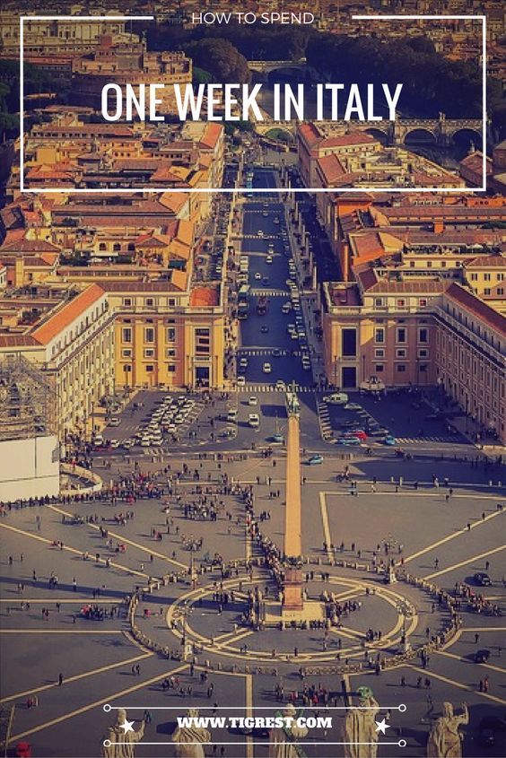 Площади мира фото One week Italy itinerary for beginners Italy itinerary, Italy road trips, Rome t