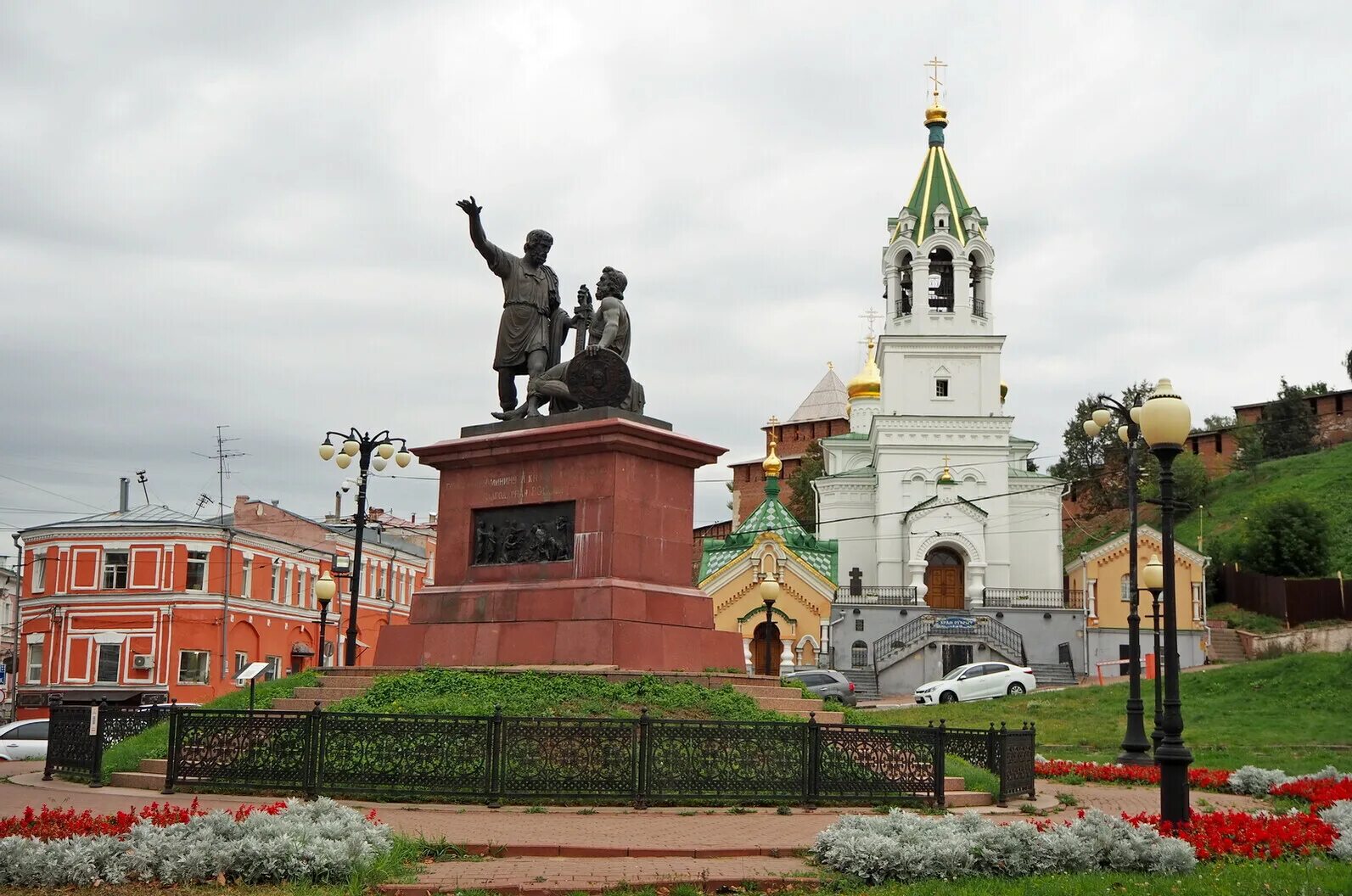 Площади нижнего новгорода фото Площадь Народного единства, Нижний Новгород - история, фото, на карте, отзывы