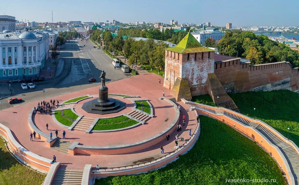Площади нижнего новгорода фото Площадь минина и пожарского нижний новгород - блог Санатории Кавказа